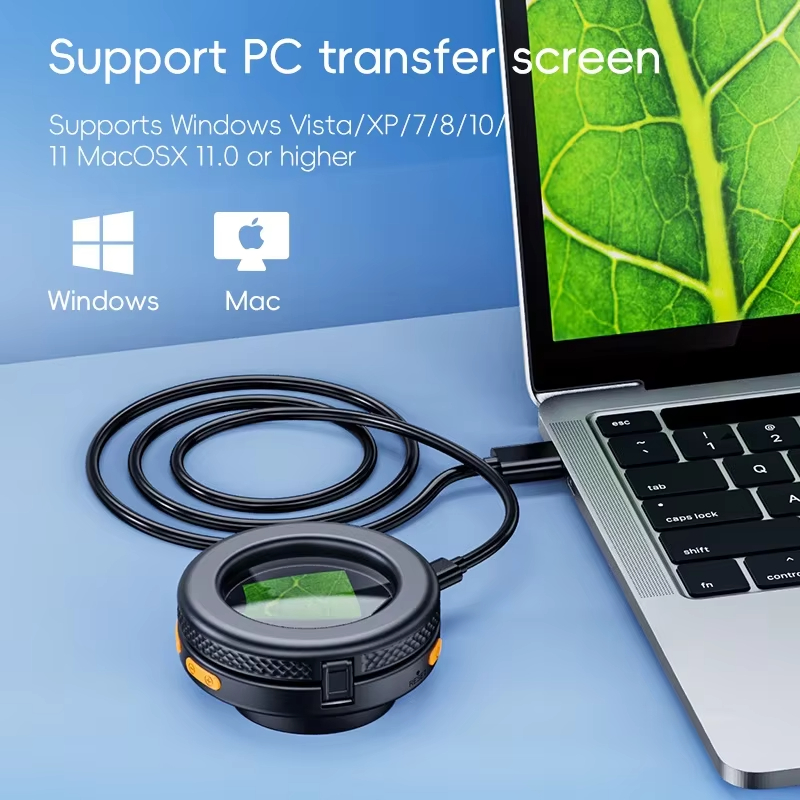 Diy Electronics Microscope - 500X Digital Handheld Microscope 2Inch IPS