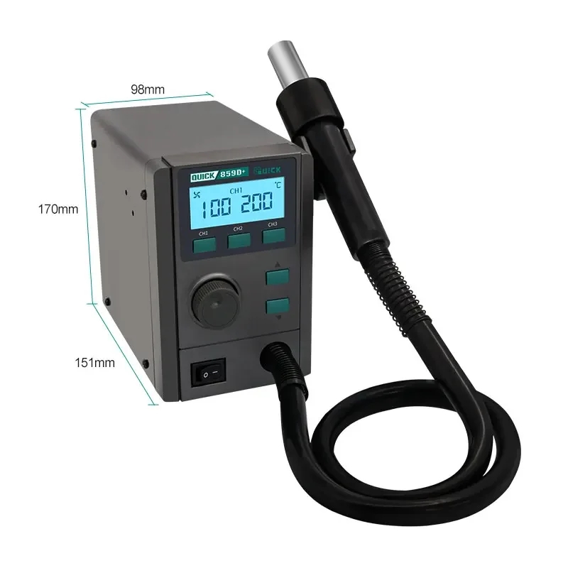 Hot Air Rework Station - Quick 859D+ Hot Air Gun Soldering