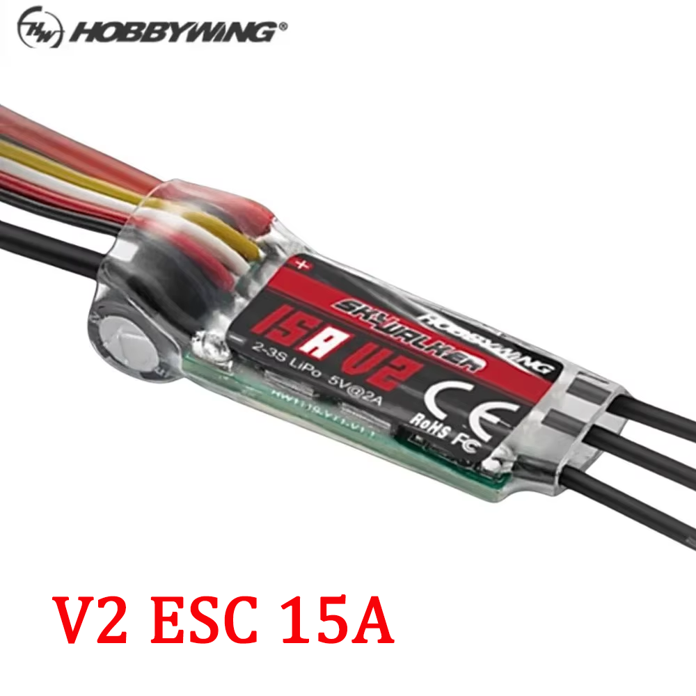 Diy Electronics Supplies - Hobbywing Skywalker 15A V2 Brushless ESC