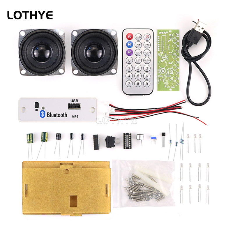 Diy Electronics Supplies - Mini Amplifier Audio Bluetooth 3W*2 Speaker