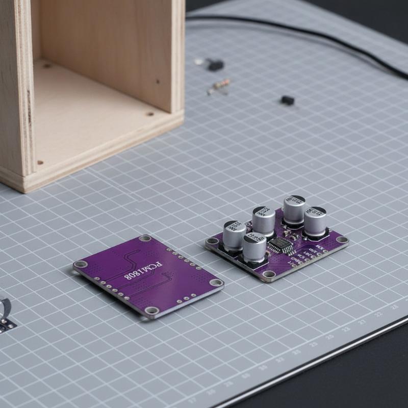 Diy Electronic Modules - NEW 24Bit PCM1808 Stereo ADC Module