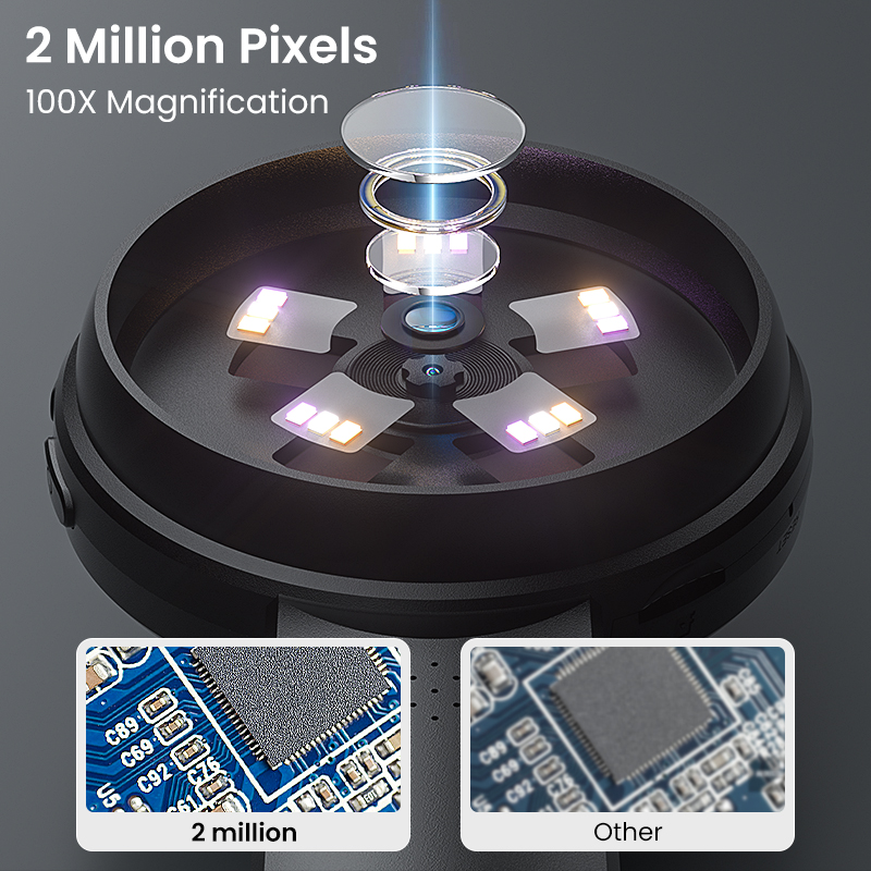 Protable Smart Magnifier Micro - Diy Electronics Microscope recension och pris