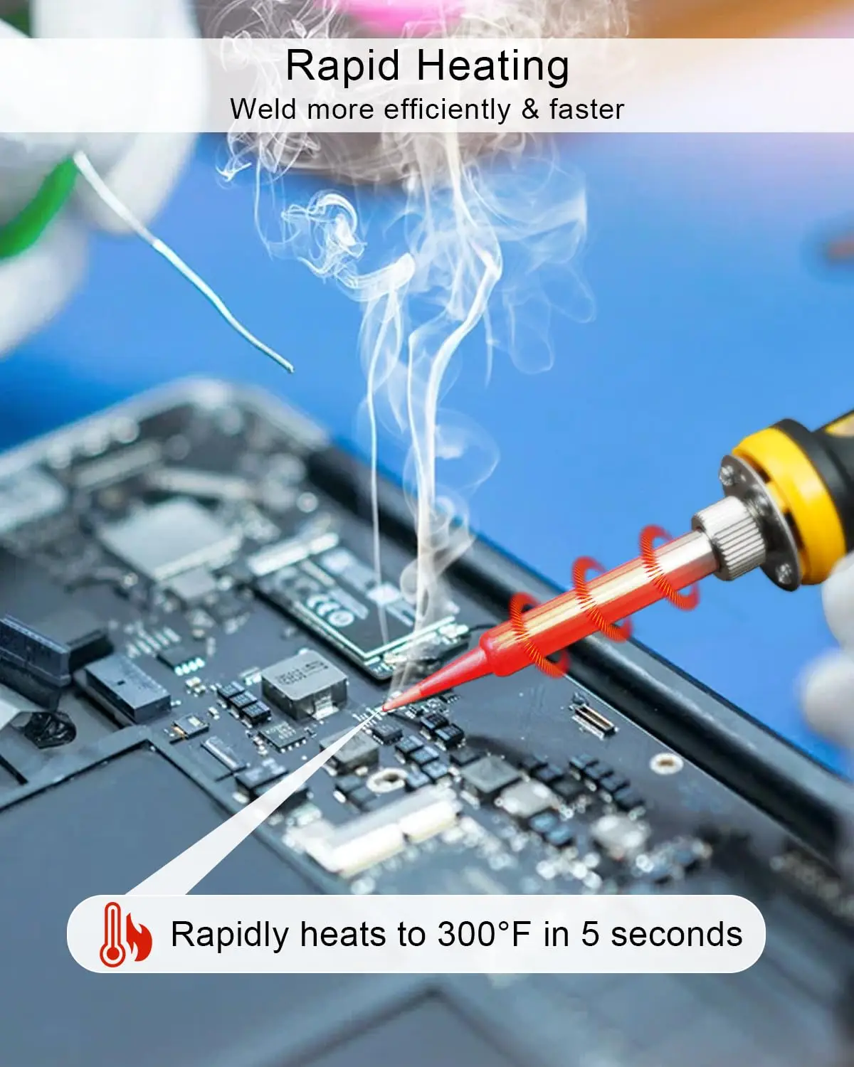 Portable Soldering Iron Kit Co - Diy Electronics Organizer recension och pris