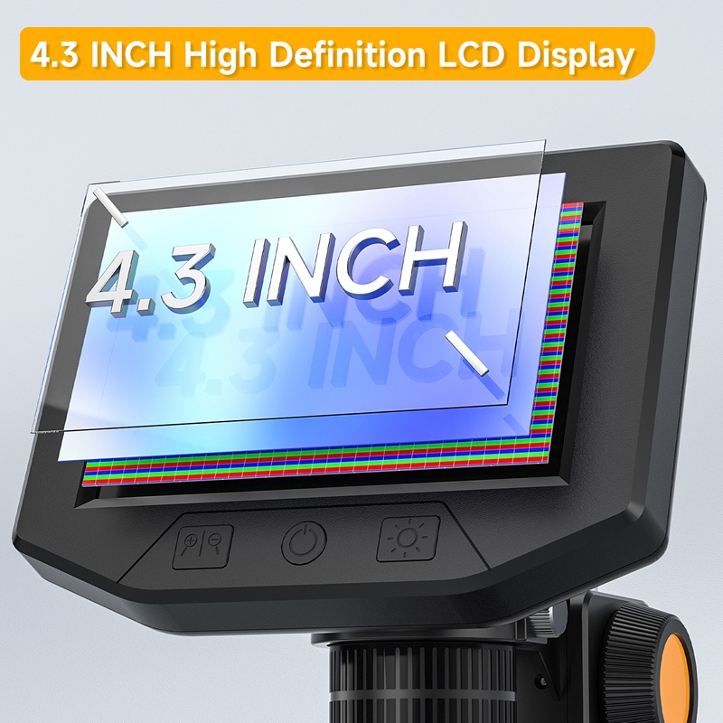 Microscope Camera 4.3‘’ Screen - Diy Electronics Microscope recension och pris