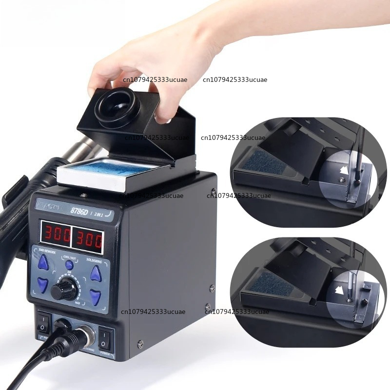 2-in-1 Rework Station 8786DI U - Hot Air Rework Station recension och pris