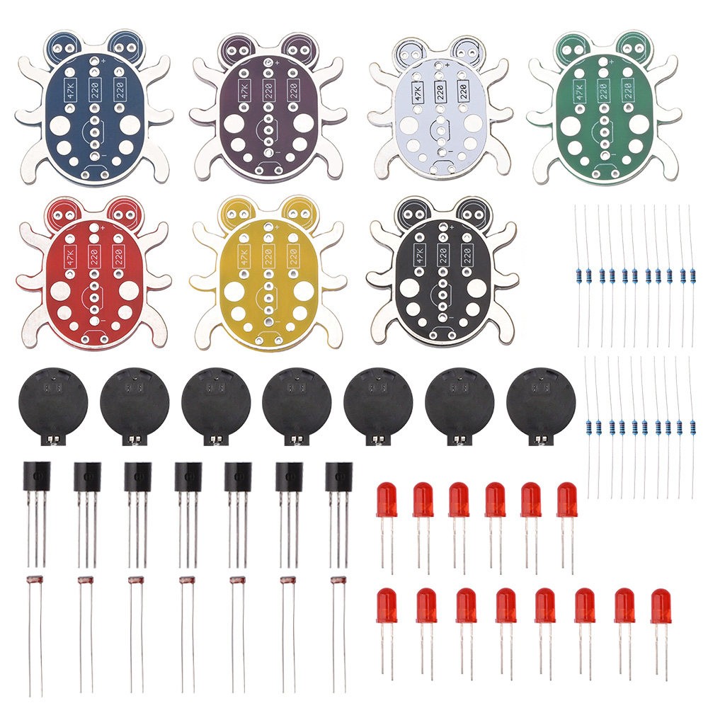 LED Electronic DIY Soldering K - Diy Electronic Modules recension och pris