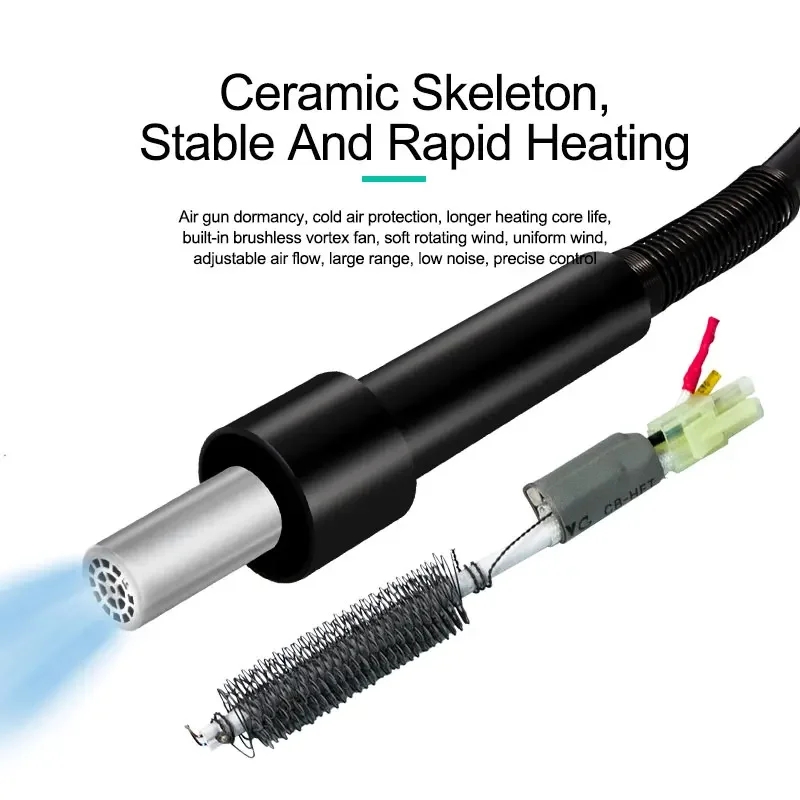 Quick 859D+ Hot Air Gun Solder - Hot Air Rework Station recension och pris