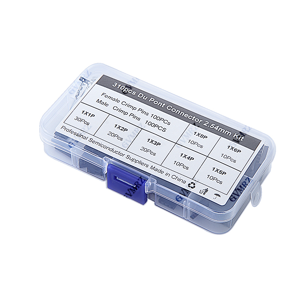310PCS/BOX 2.54mm Male+Female  - Diy Electronics Supplies recension och pris