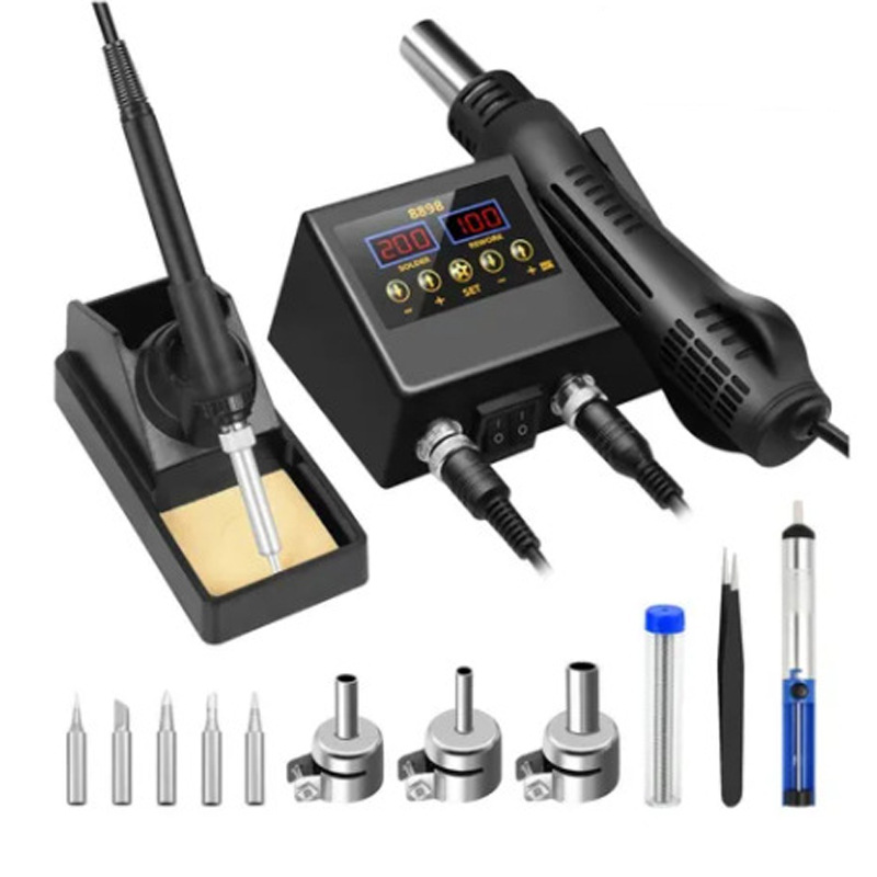 Digital Soldering Station 2 In - Hot Air Rework Station recension och pris