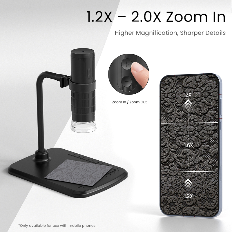 WIFI Microscope Camera Digital - Diy Electronics Microscope recension och pris