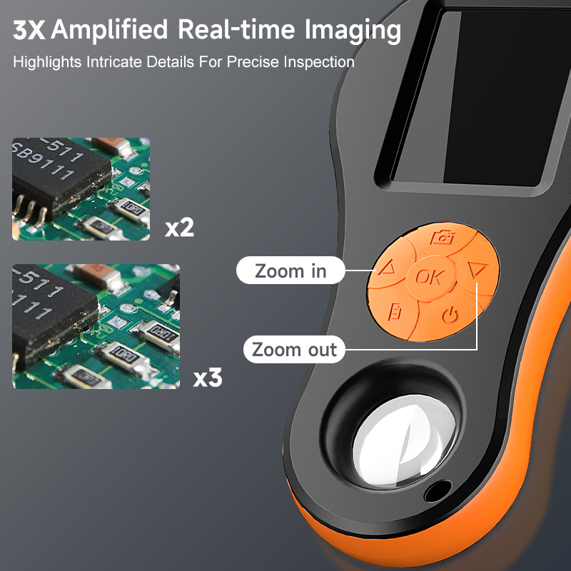 2.0-Inch IPS Handheld Digital  - Diy Electronics Microscope recension och pris