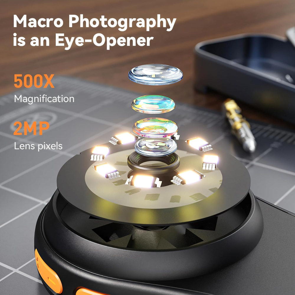500X Digital Microscope 1080P  - Diy Electronics Microscope recension och pris