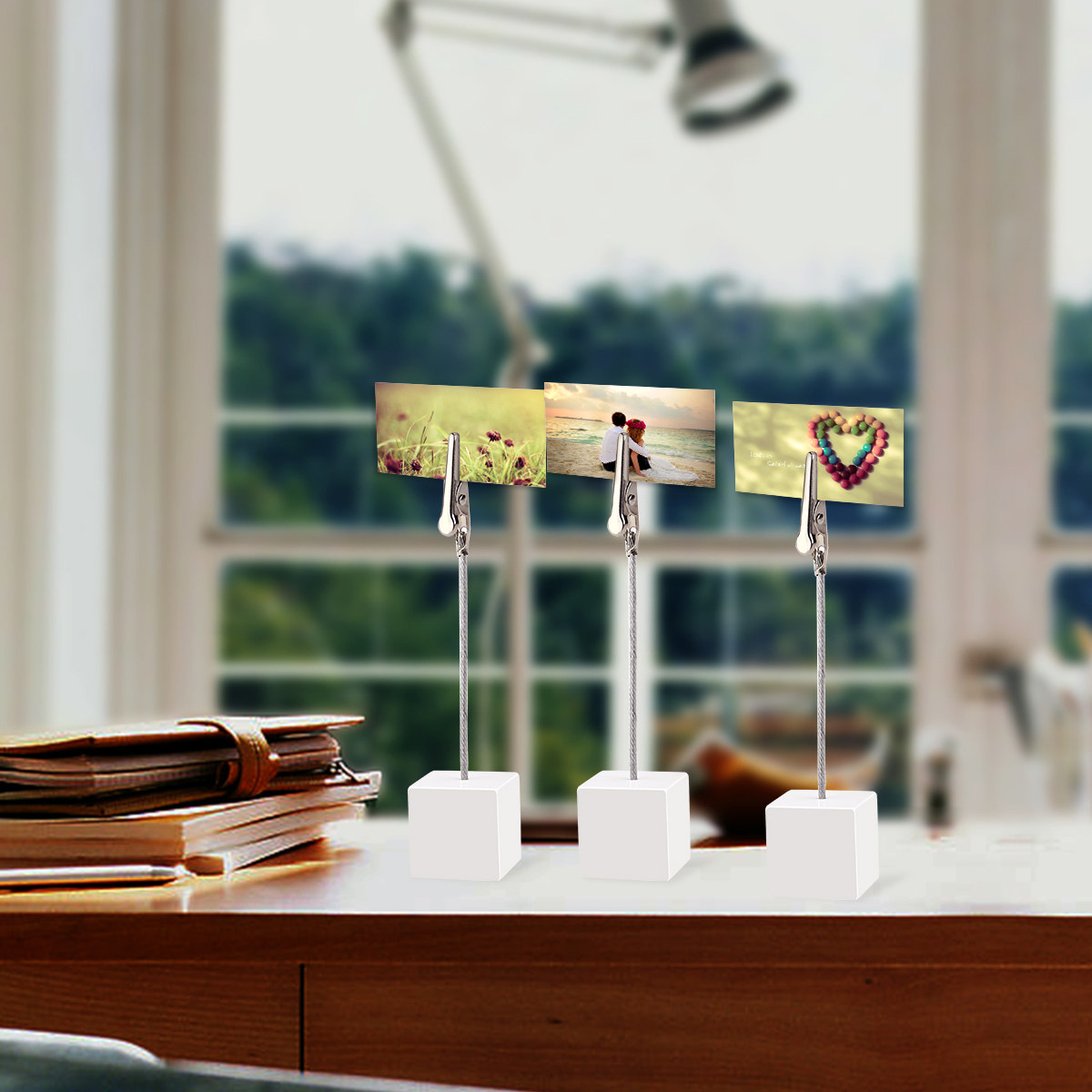 10Pcs Fun Desktop Memo Holder  - Crocodile Clip Set recension och pris