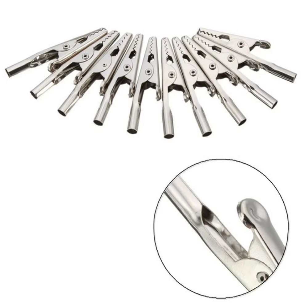 10Pcs/Set Durable 51mm 10A All - Crocodile Clip Set recension och pris