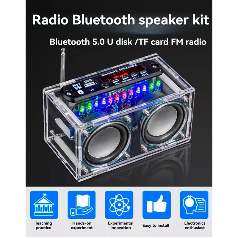 A60F-Radio Dual Channel Blueto - Diy Electronics Cleaner recension och pris