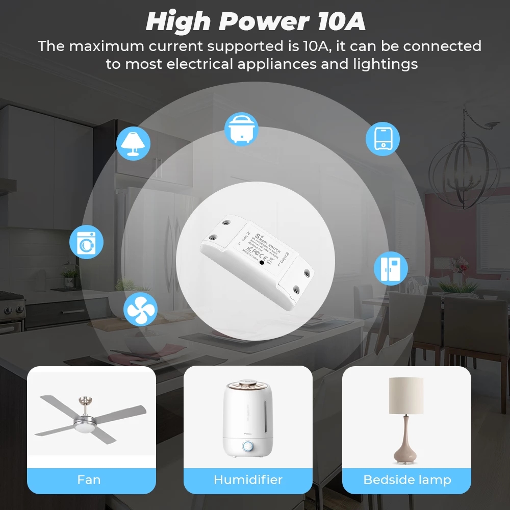 WiFi Switch DIY MINI Smart Hom - Diy Electronic Modules recension och pris