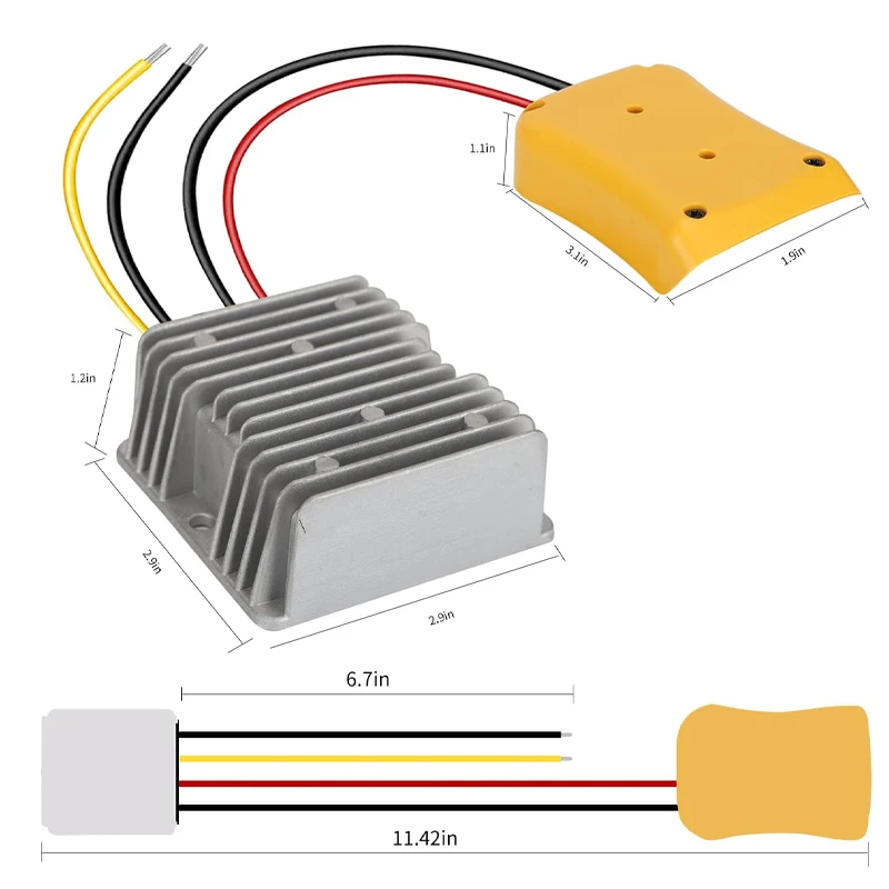 20V to 12V Step Down DC Voltag - Diy Electronics Starter Kit recension och pris
