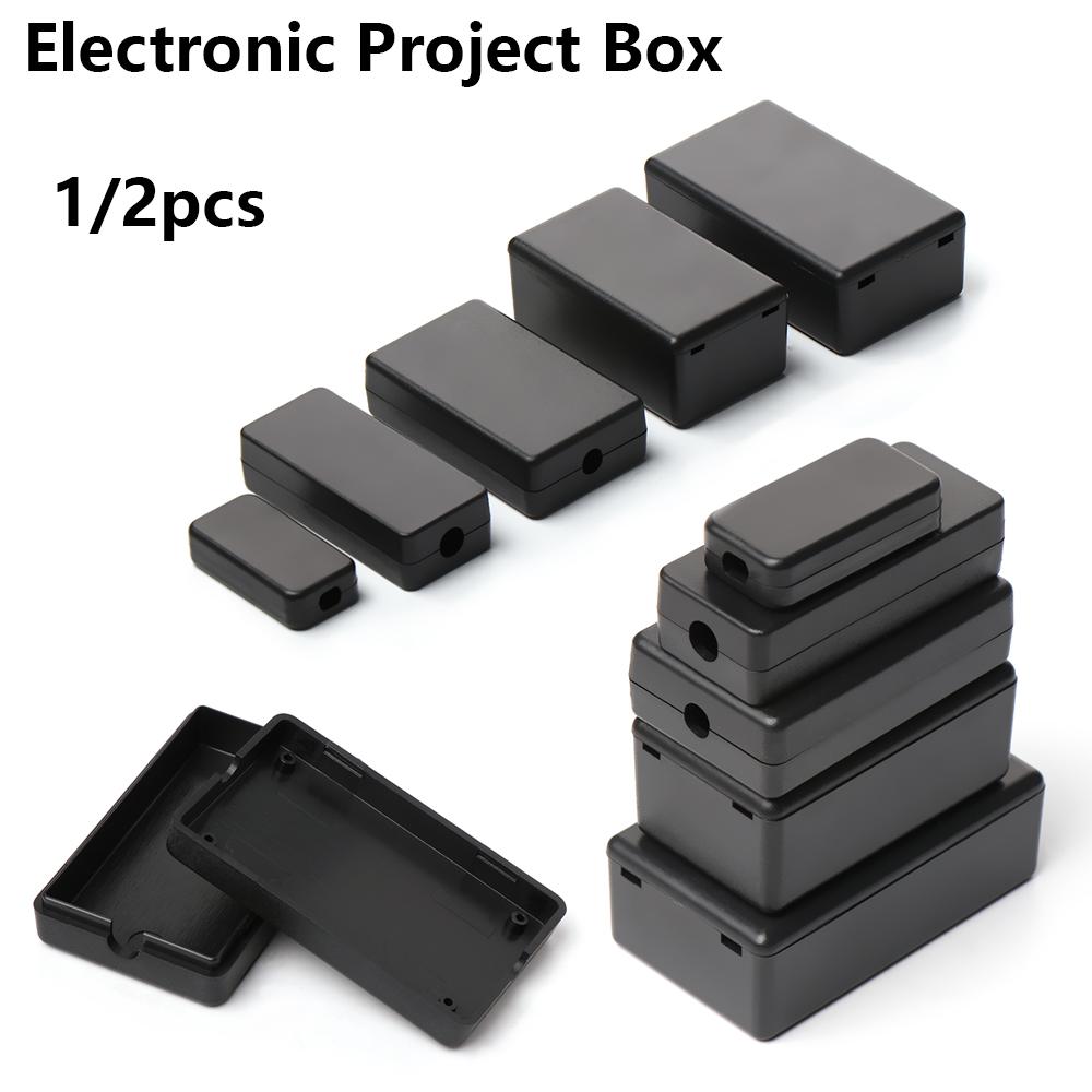 1/2pcs Plastic Waterproof Blac - Diy Electronics Supplies recension och pris