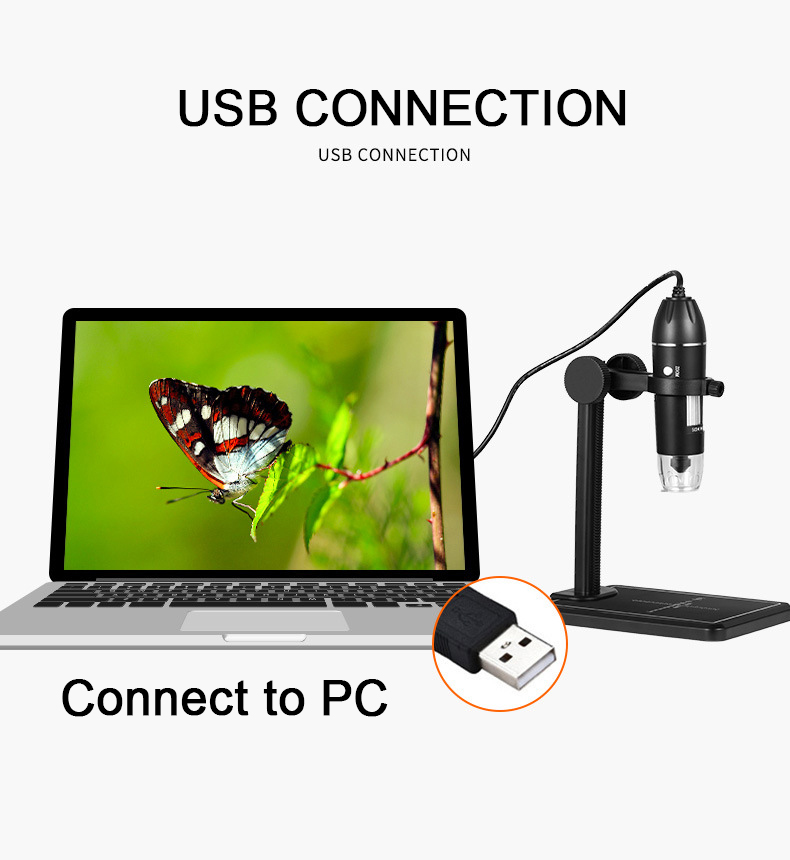 USB Digital Microscope 500X/10 - Diy Electronics Microscope recension och pris