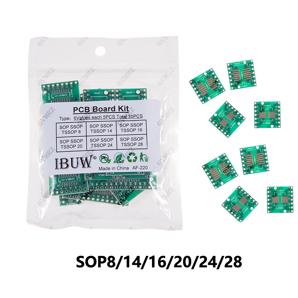 30PCS 6Values SOP SSOP TSSOP P - Diy Electronics Supplies recension och pris