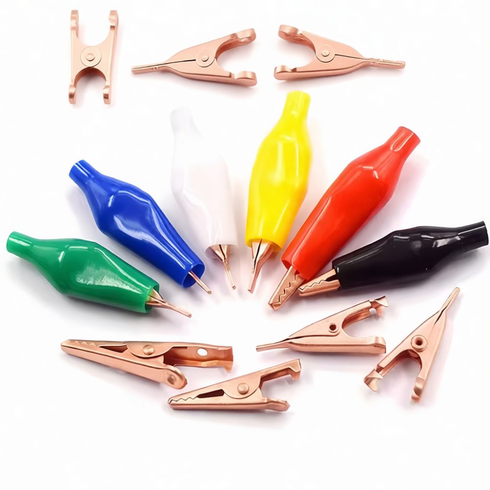 Durable Pure Copper Crocodile  - Crocodile Clip Set recension och pris