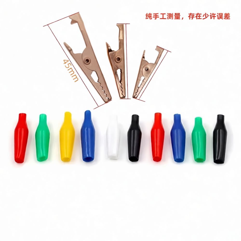 Durable Pure Copper Crocodile  - Crocodile Clip Set recension och pris